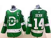 Stars 14 Jamie Benn Green 2020 Winter Classic Adidas Jersey,baseball caps,new era cap wholesale,wholesale hats